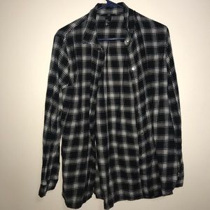 Black and white flannel